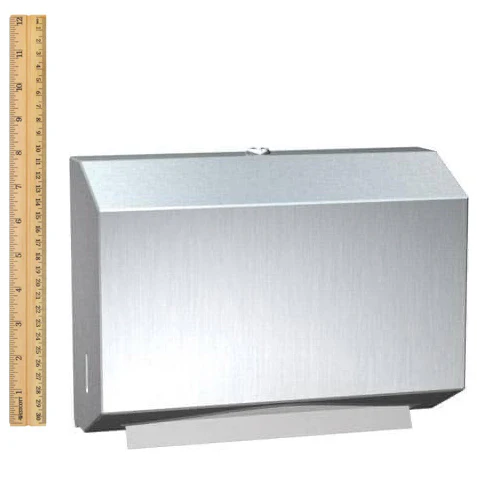 ASI 0215 Commercial Paper Towel Dispenser, Surface-Mounted, Stainless Steel - Image 3