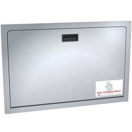 ASI 9013 Baby Changing Station, Recessed-Mounted, Stainless Steel - Image 5