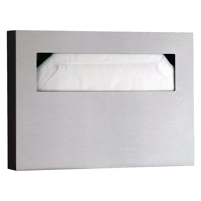 Bobrick B-221 Commercial Toilet Seat Cover Dispenser, Surface-Mounted, Stainless Steel - Image 13