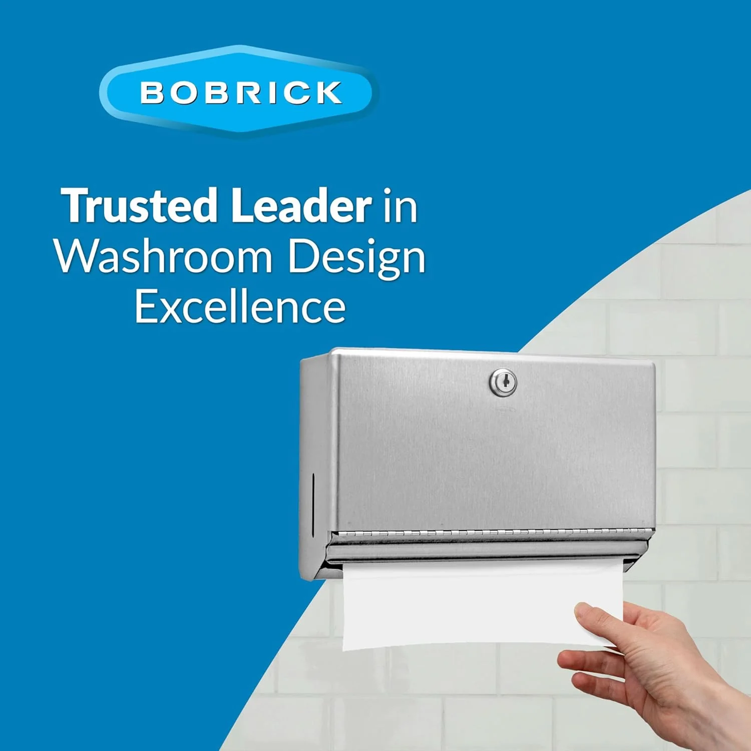 Bobrick B-26212 Commercial Paper Towel Dispenser, Surface-Mounted, Stainless Steel - Image 23