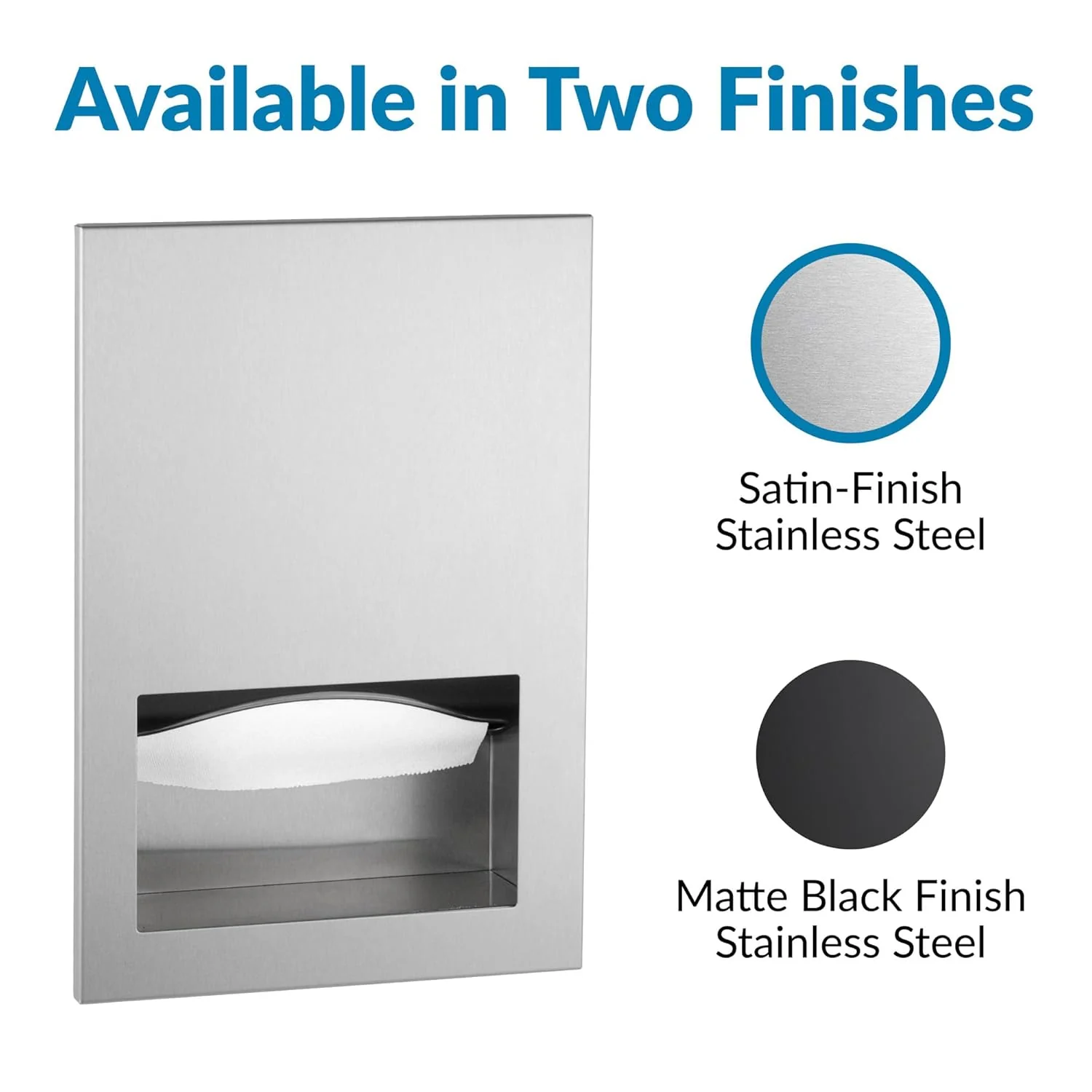 Bobrick B-35903 Commercial Paper Towel Dispenser, Recessed-Mounted, Stainless Steel - Image 12