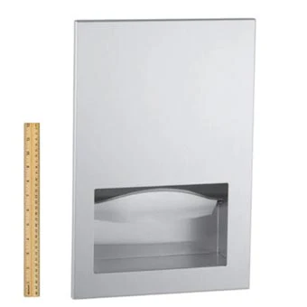 Bobrick B-35903 Commercial Paper Towel Dispenser, Recessed-Mounted, Stainless Steel - Image 3