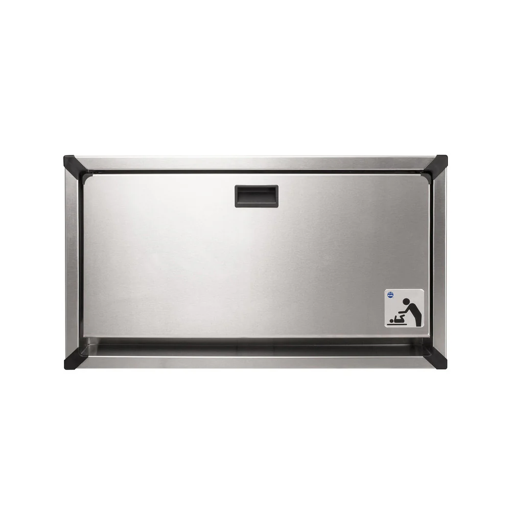 Bradley 962-00 Baby Changing Station, Recessed-Mounted, Stainless Steel - Image 5