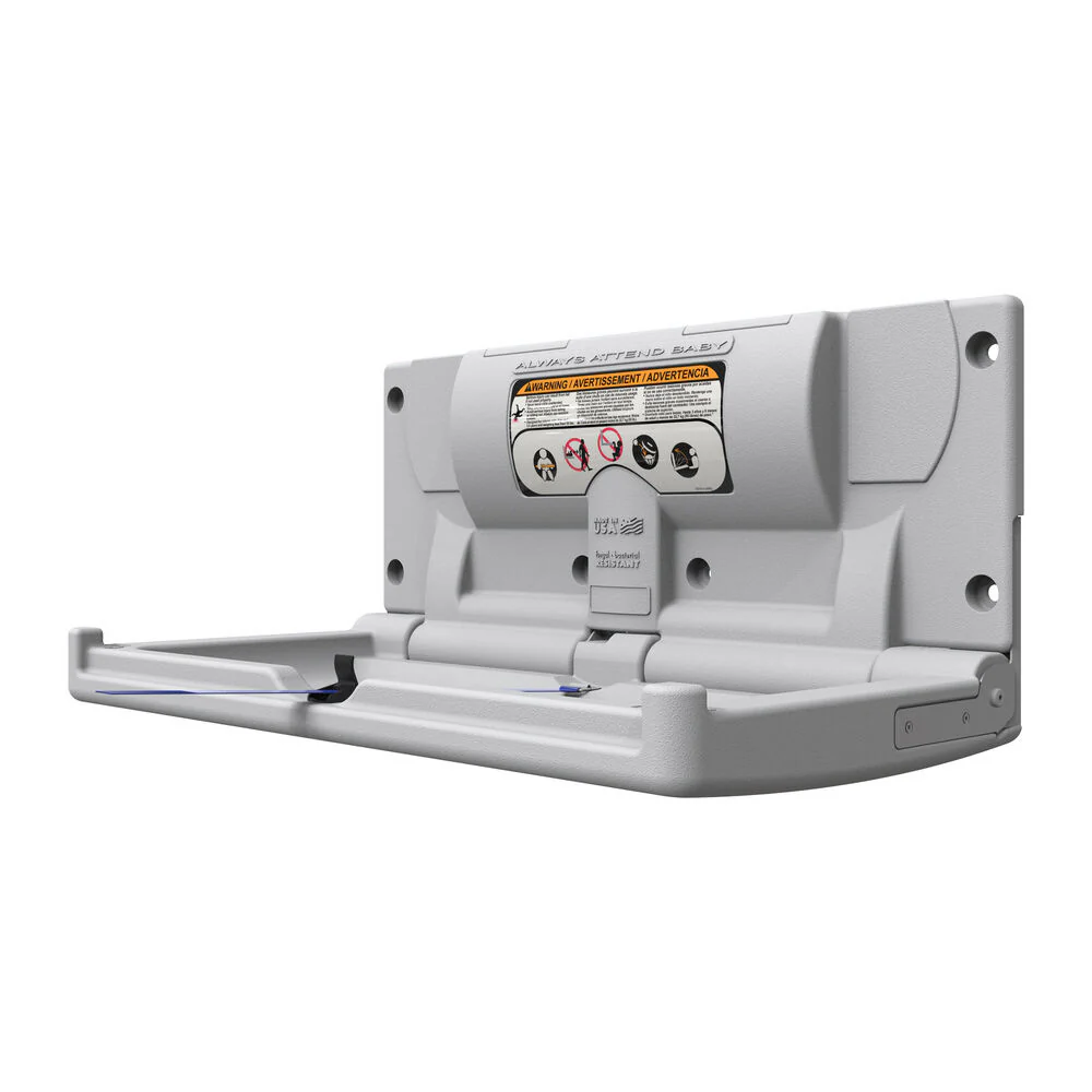 Bradley 9631-00 Baby Changing Station, Surface-Mounted, Plastic - Image 5