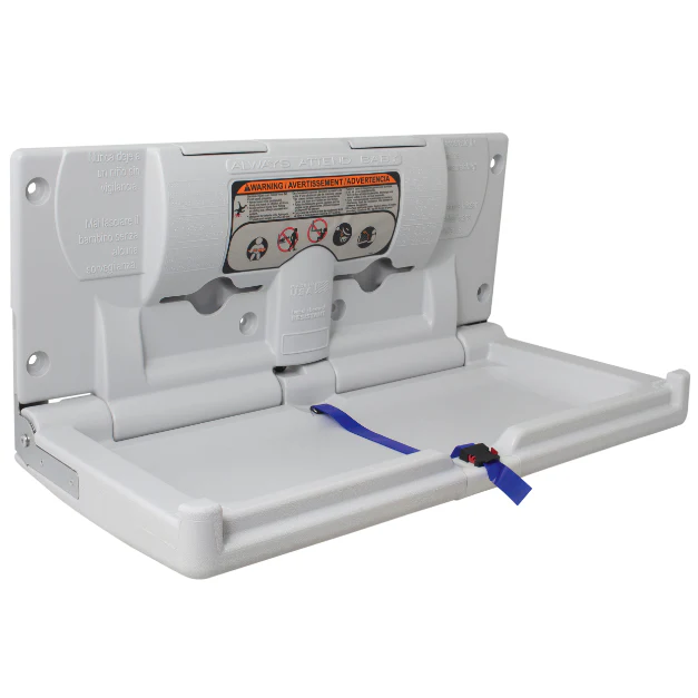 Bradley 9631-00 Baby Changing Station, Surface-Mounted, Plastic - Image 8