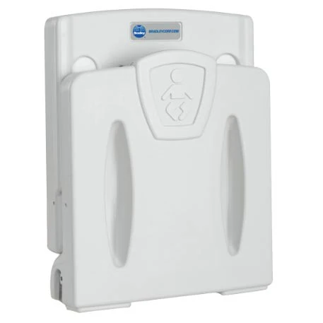 Bradley 964 Toddler Wall Seat, Surface-Mounted, Plastic, ADA Compliant - Image 3
