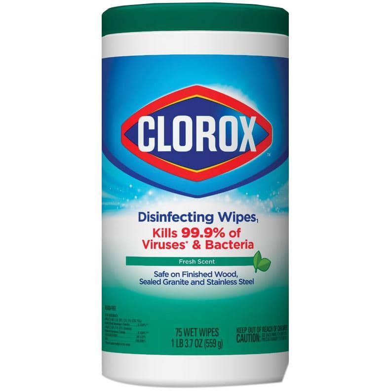 Clorox Wipes Starter Kit 3.0 w/ Hand Sanitizer, Disinfectant Wipes, Hydrogen Peroxide Disinfecting Cleaner, Spray Bottle & Microfiber Cloths - WSK-6 - Image 5